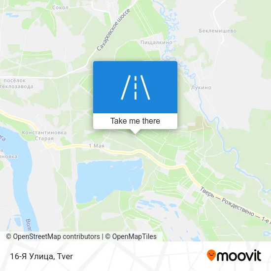 16-Я Улица map