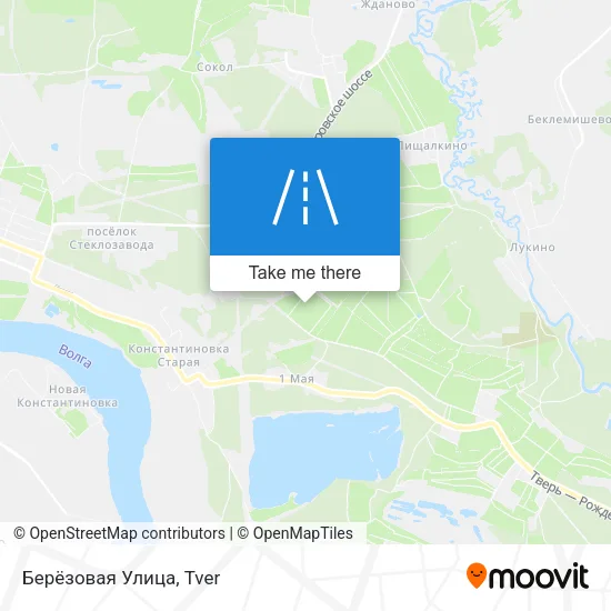 Берёзовая Улица map