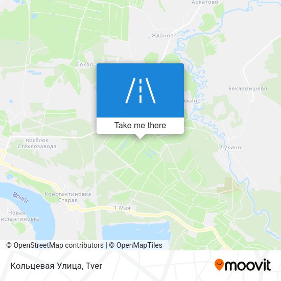Кольцевая Улица map
