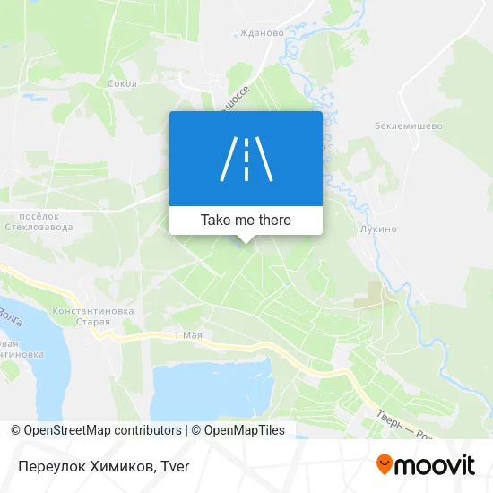 Переулок Химиков map