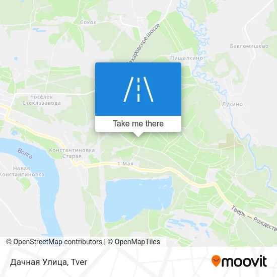 Дачная Улица map