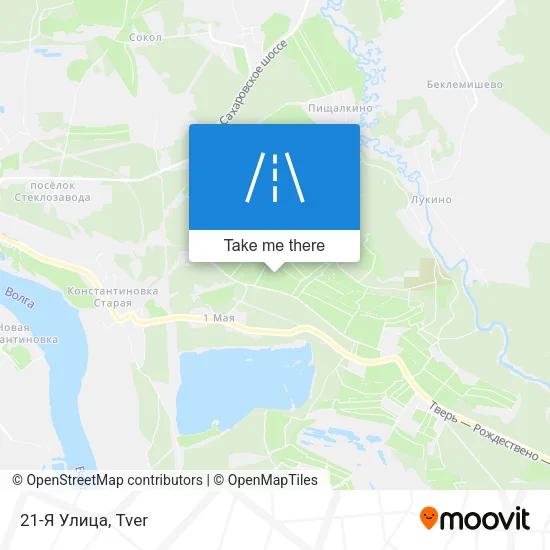 21-Я Улица map