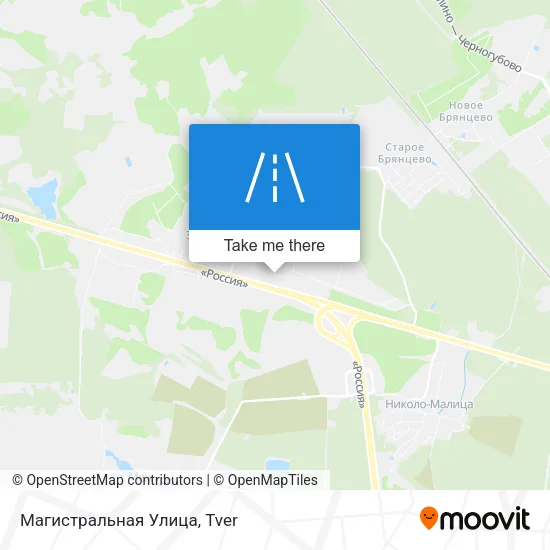 Магистральная Улица map