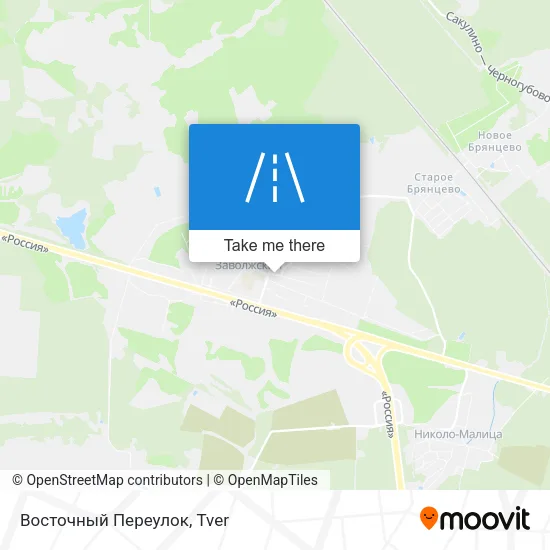 Восточный Переулок map