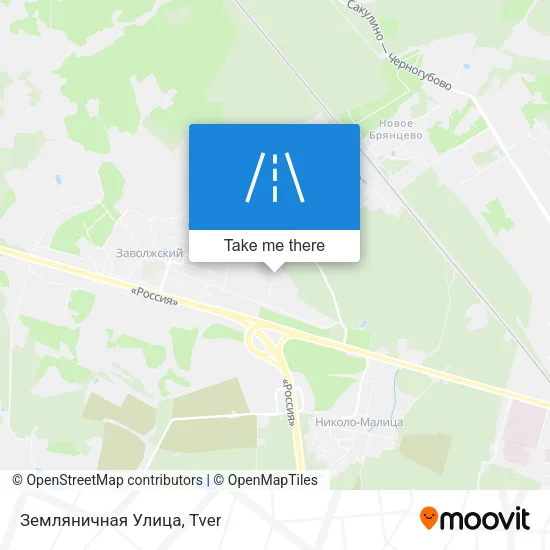 Земляничная Улица map