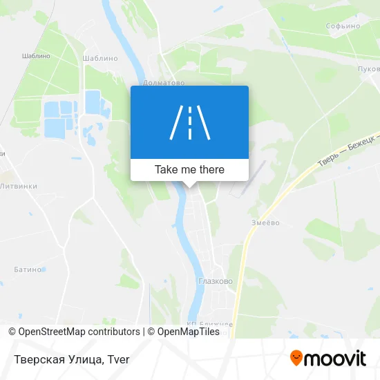Тверская Улица map