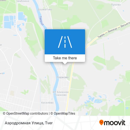 Аэродромная Улица map