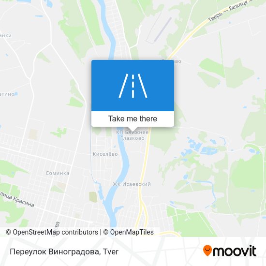 Переулок Виноградова map
