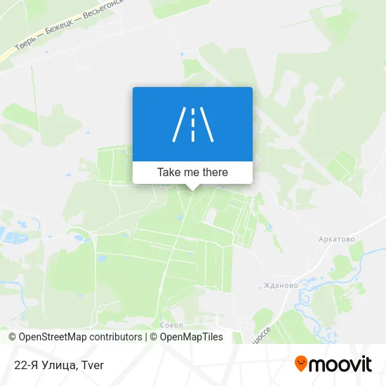 22-Я Улица map