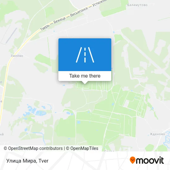 Улица Мира map