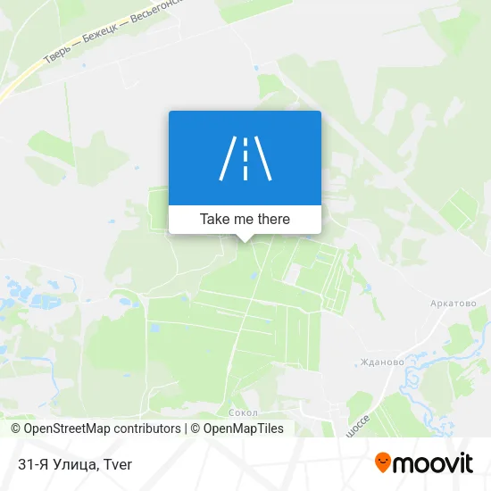 31-Я Улица map