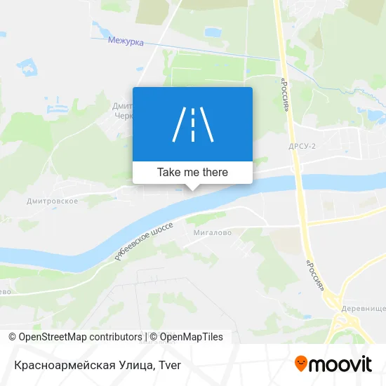 Красноармейская Улица map