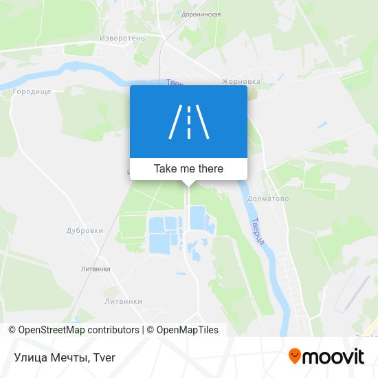 Улица Мечты map
