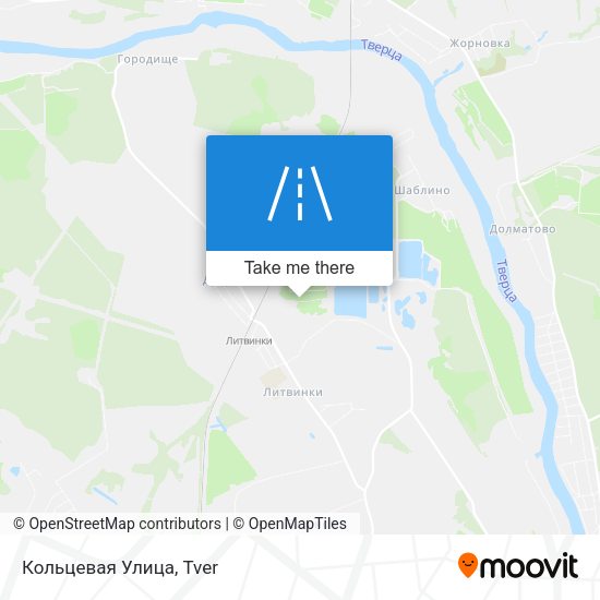 Кольцевая Улица map