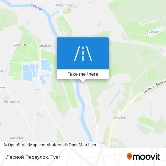 Лесной Переулок map