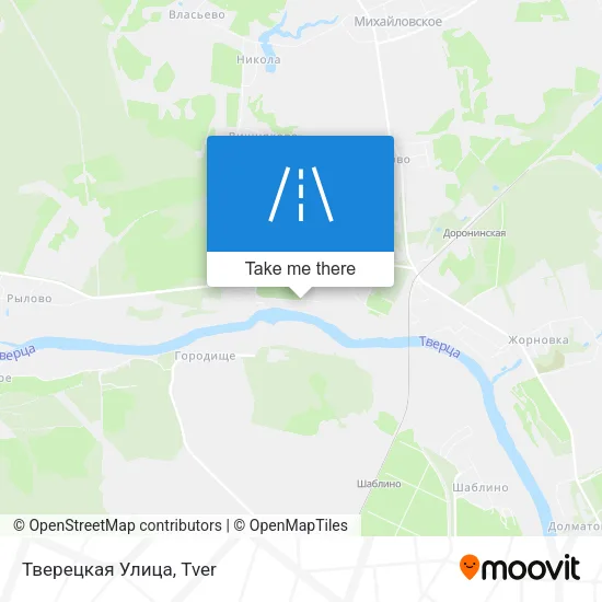 Тверецкая Улица map