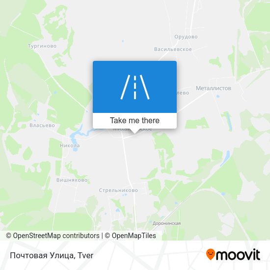 Почтовая Улица map