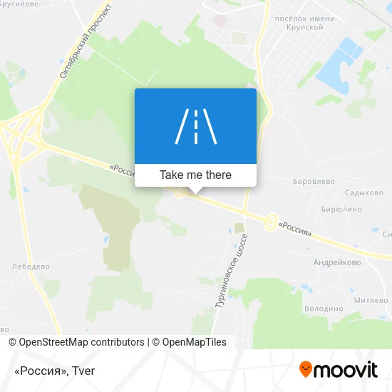 «Россия» map