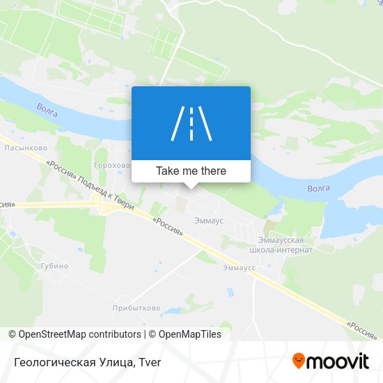 Геологическая Улица map