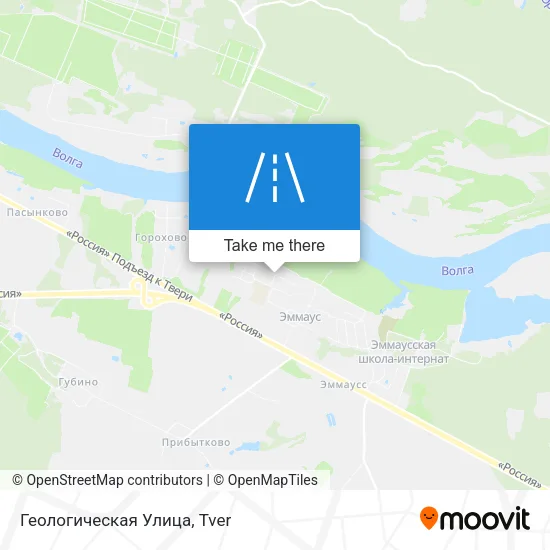 Геологическая Улица map