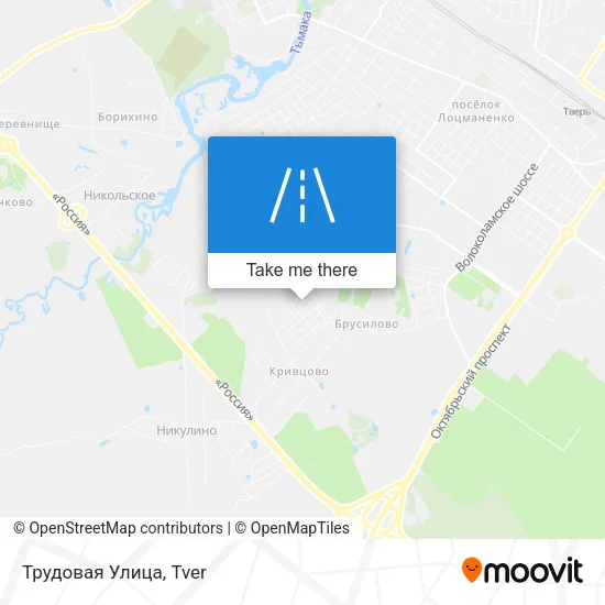 Трудовая Улица map