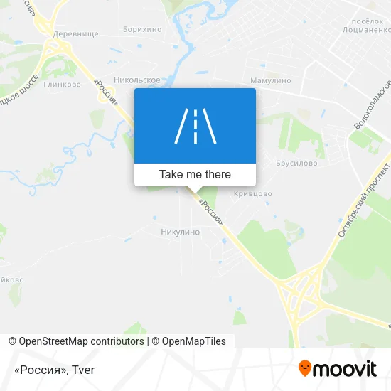 «Россия» map