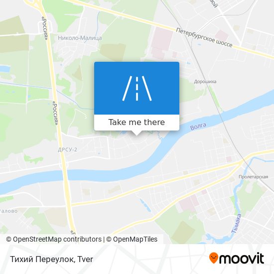 Тихий Переулок map