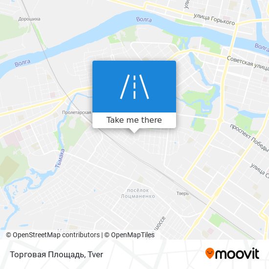 Торговая Площадь map