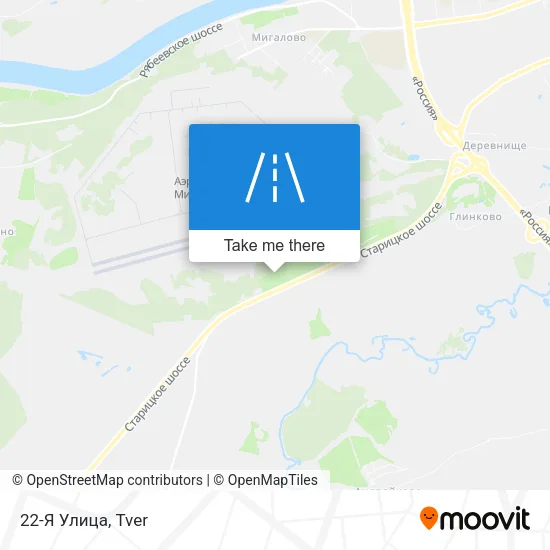 22-Я Улица map