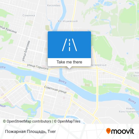 Пожарная Площадь map