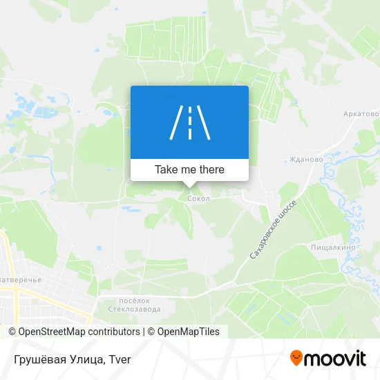 Грушёвая Улица map