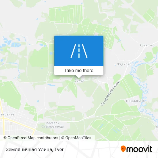 Земляничная Улица map