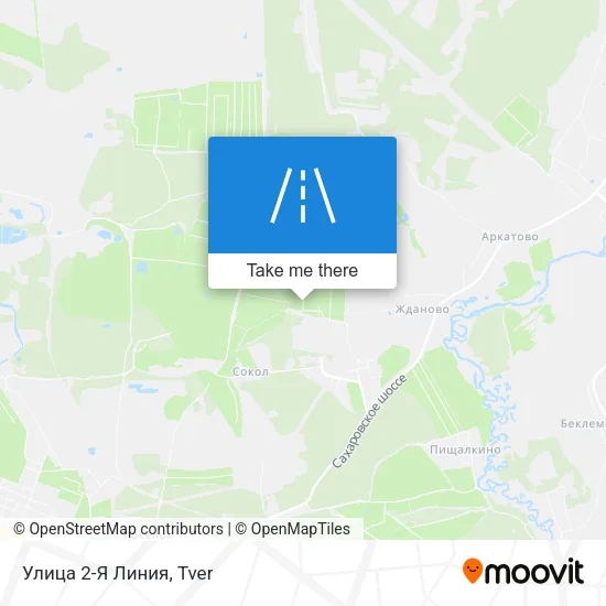 Улица 2-Я Линия map