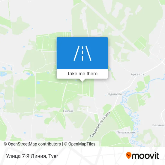 Улица 7-Я Линия map
