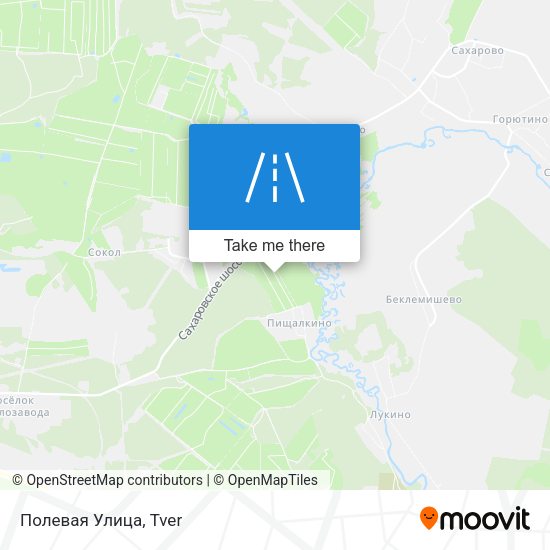 Полевая Улица map