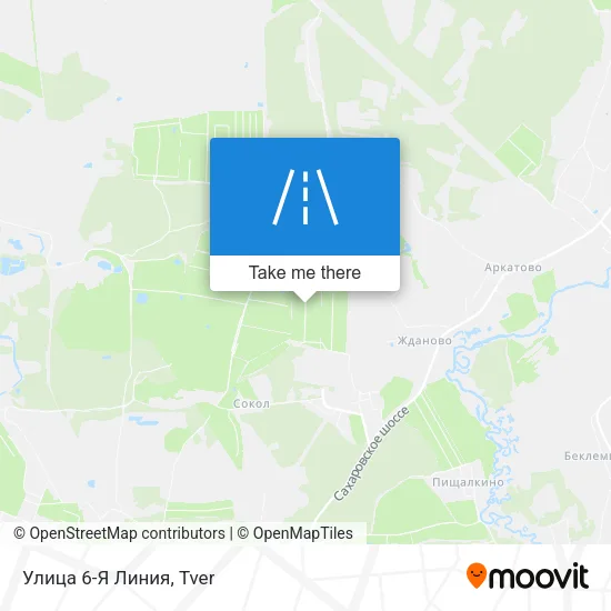 Улица 6-Я Линия map