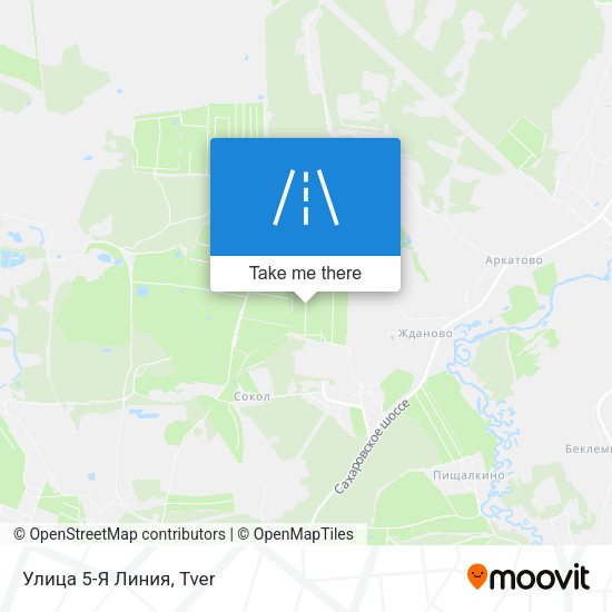 Улица 5-Я Линия map