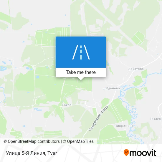 Улица 5-Я Линия map