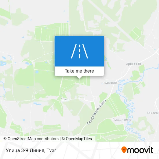 Улица 3-Я Линия map