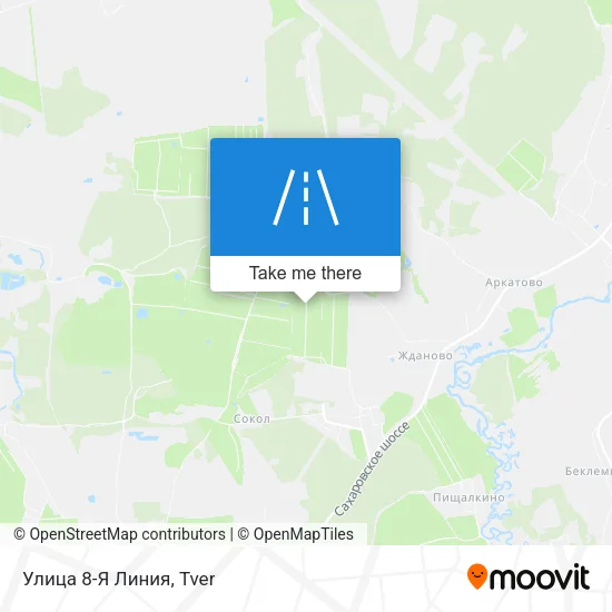 Улица 8-Я Линия map