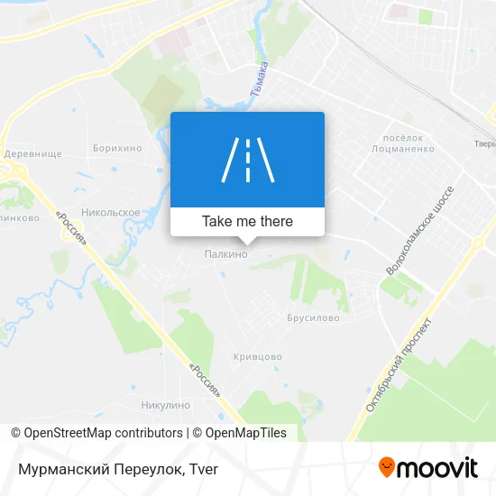 Мурманский Переулок map