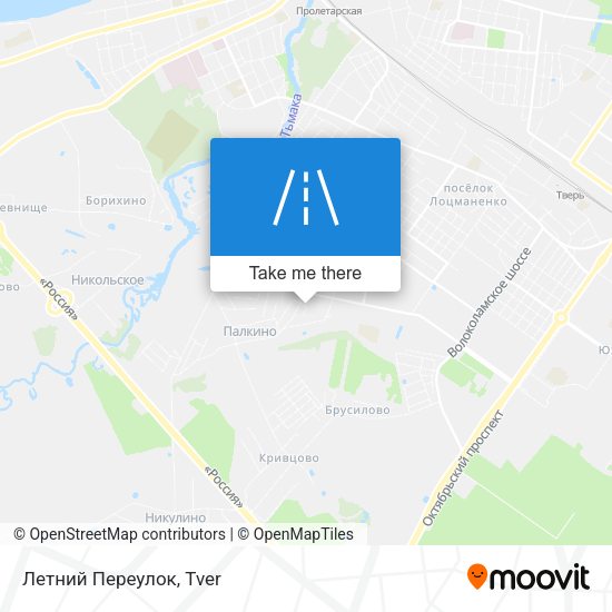 Летний Переулок map