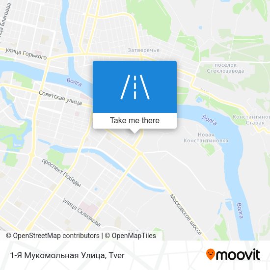 1-Я Мукомольная Улица map