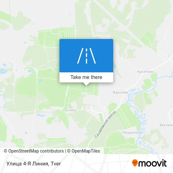 Улица 4-Я Линия map