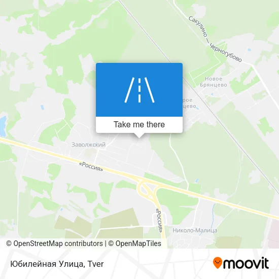 Юбилейная Улица map