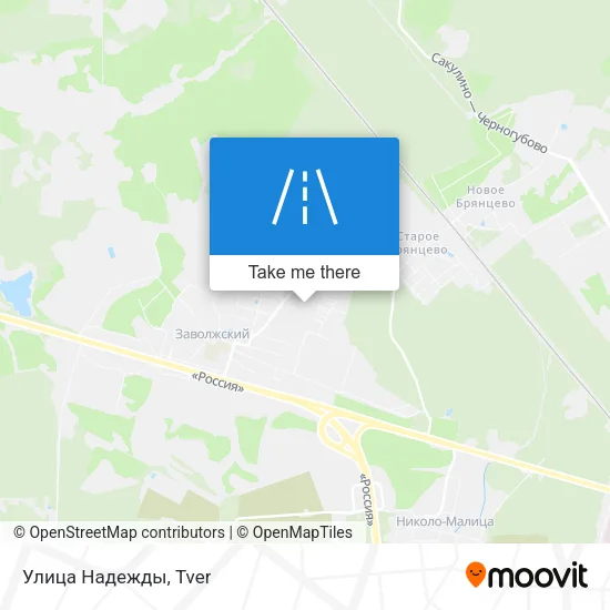 Улица Надежды map