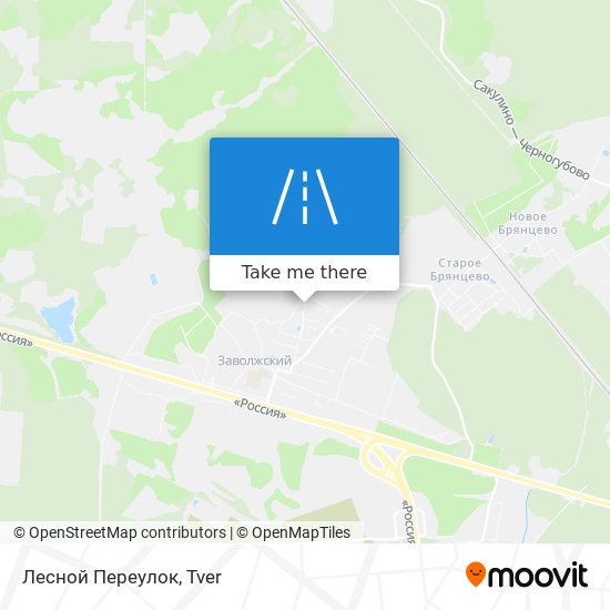 Лесной Переулок map