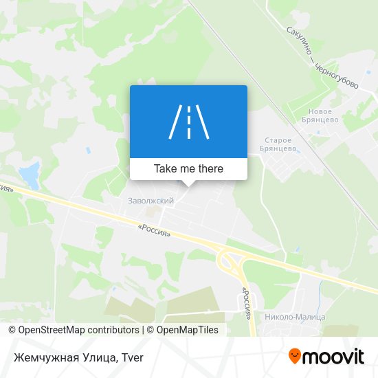 Жемчужная Улица map