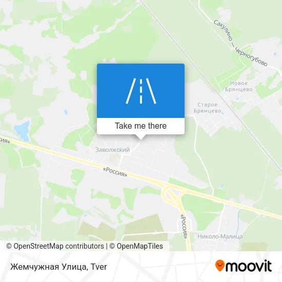 Жемчужная Улица map