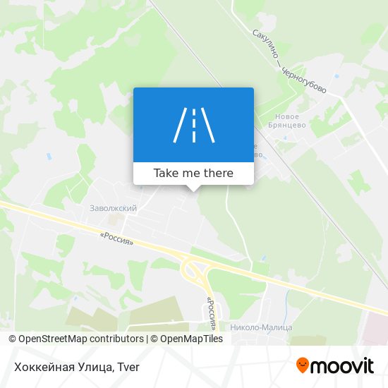Хоккейная Улица map